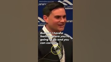 Ben Shapiro is So SMART that he answered this Guy’s Question without Listening to the QUESTION!