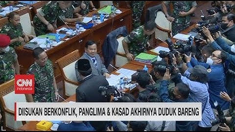 Diisukan Berkonflik, Panglima & Kasad Akhirnya Duduk Bareng