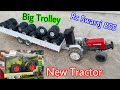 New rc tractor model and shooting big trolley with swaraj 855