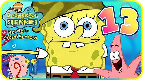 SpongeBob Battle for Bikini Bottom Walkthrough Part 13 (PS2) Final Boss + Ending ᴴᴰ