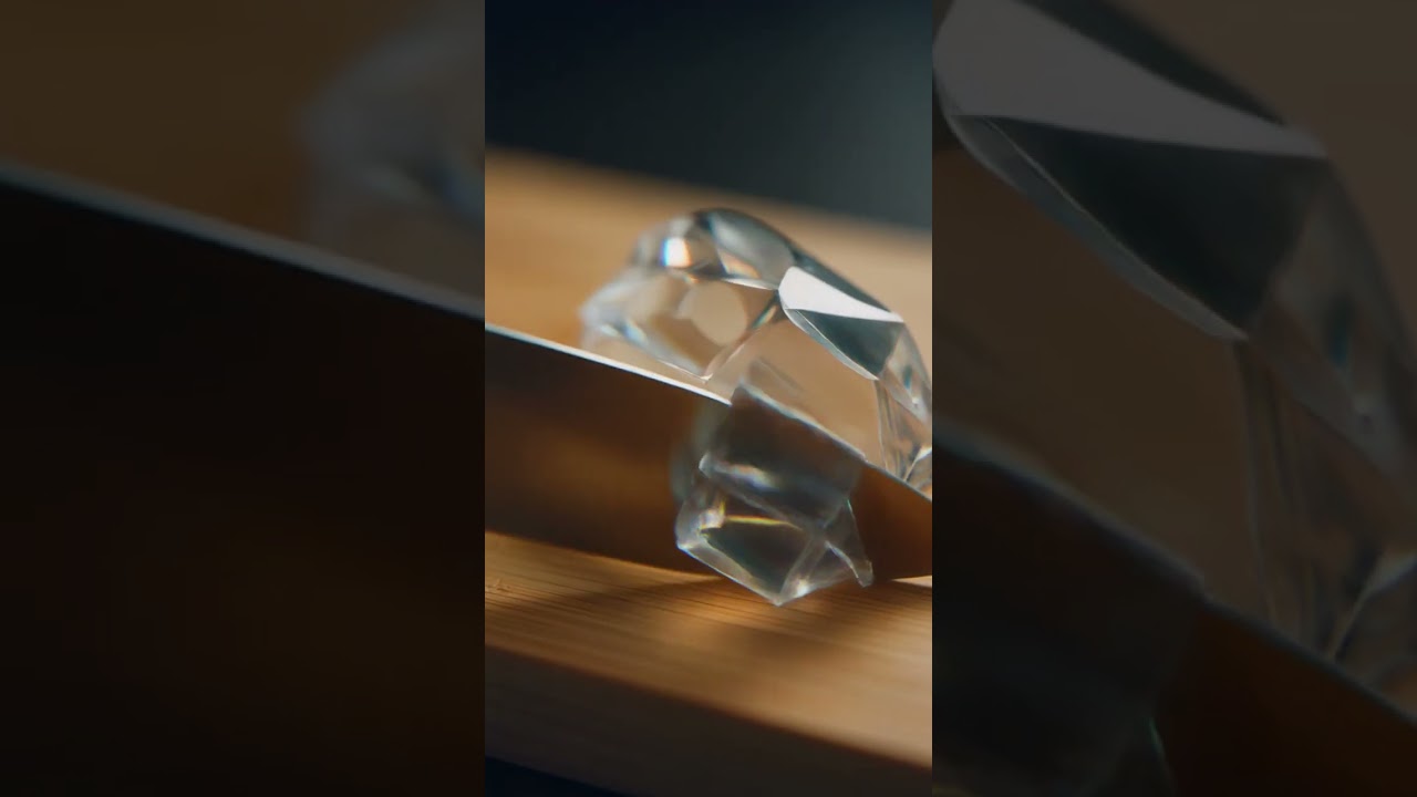 Glass Fruit Satisfying Slice | Cinematic Fantasy Food 