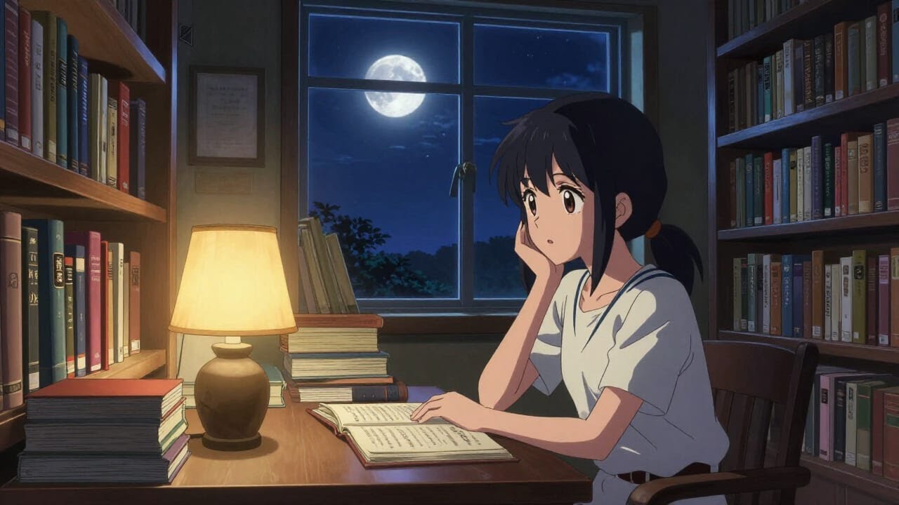 pov: it’s late and your desk light is still on 🌙 1-Hour Lofi Hip-Hop, Study Session, Deep Focus