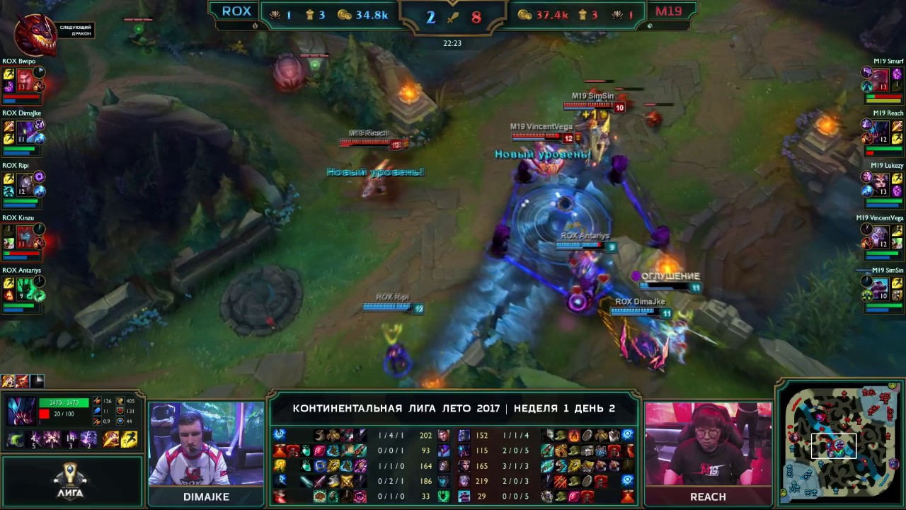 Лучшие моменты игр 25 июня LCL Summer Split 2017