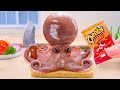 Tasty spicy fried cheetos octopus recipe idea  satisfying miniature seafood cooking by mini yummy