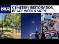 Cemetery restoration, World Space Week &amp; two-year anniversary of Oct. 7 | ChicagoNOW