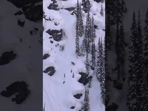 Travis Rice ain't human 🧠💥 Mind-blowing Line at Natural Selection Tour Revelstoke