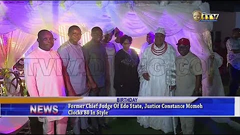 Fmr. Chief Judge of Edo, Justice Constance Momoh clocks 80