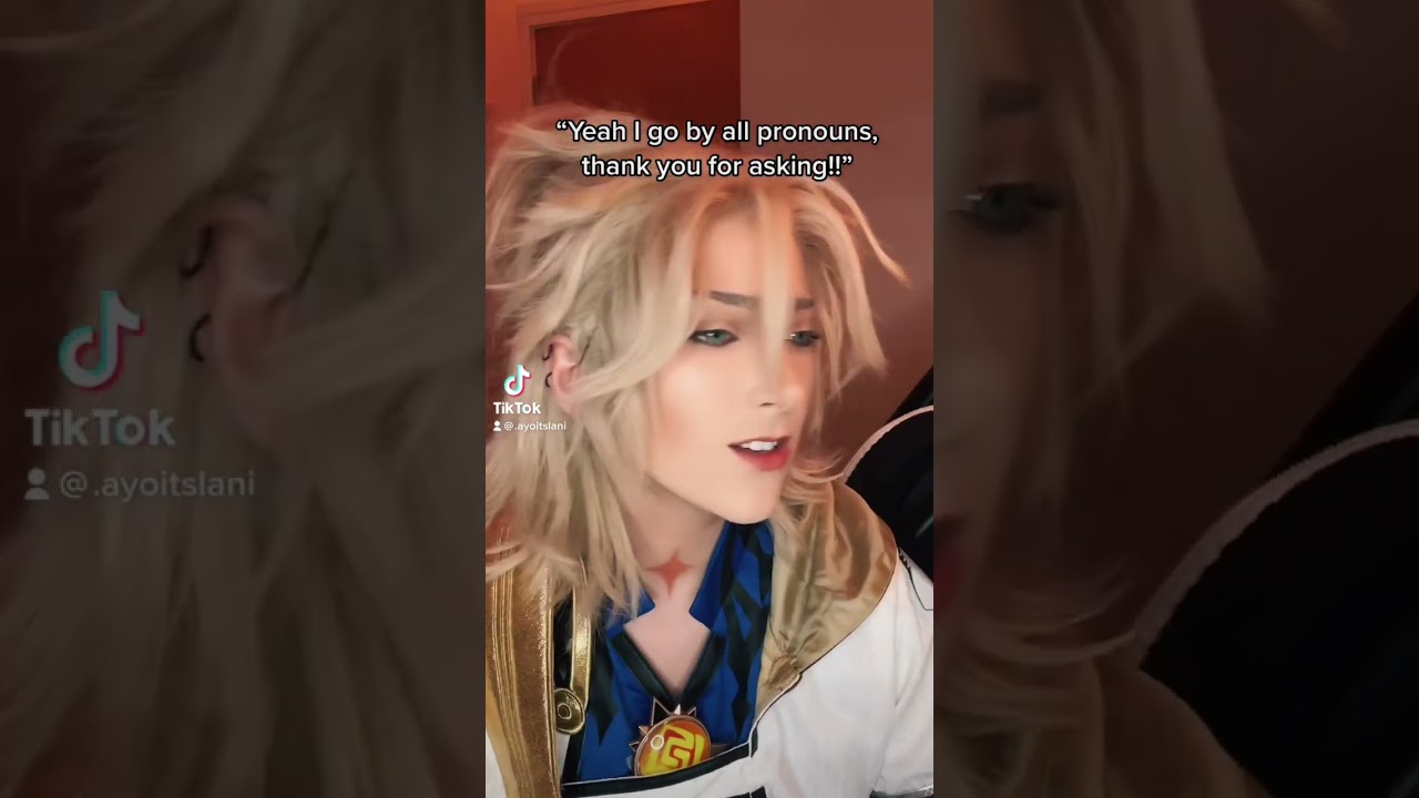 She is my least preferred pronoun and I prefer masc/androgynous compliments #pronouns #gender