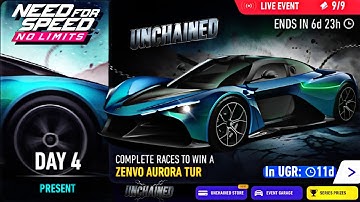 Need For Speed: No Limits | Zenvo Aurora Tur Day 4 (Present)