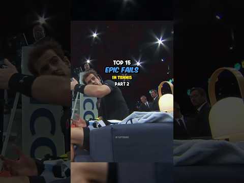 Top 15 Epic Fails in Tennis | Part 2