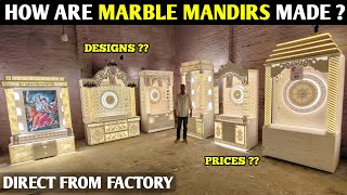 Custom Puja Mandir Design Ideas Direct From Factory | UV Marble Art Corian Wall Panels Home Decor