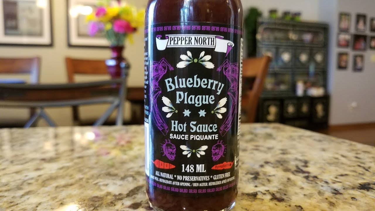 Pepper North "Blueberry Plague" Hot Sauce Review YouTube
