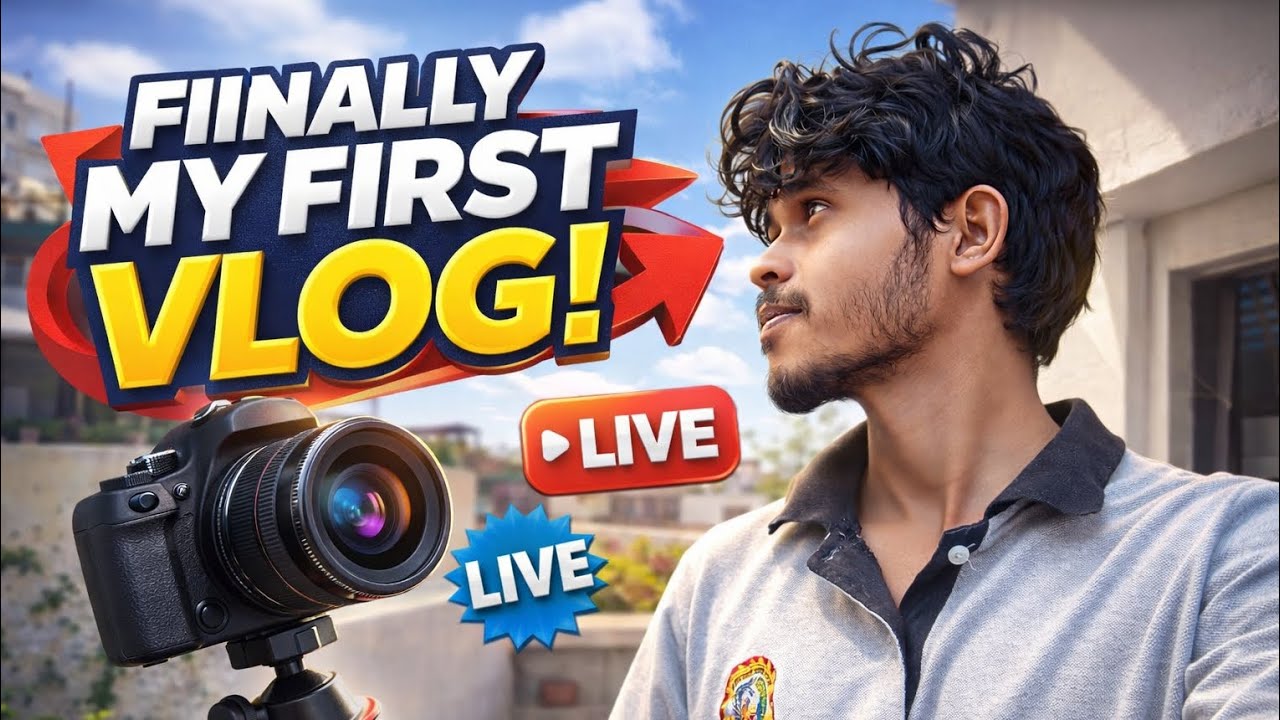 Finally My First Vlog Is Here. - YouTube