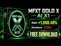MFXT GOLD AI X1 EA MT5 | AI Gold Trading Robot Free Download