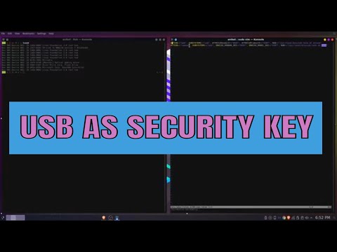 Use USB Device as Security Key in Linux