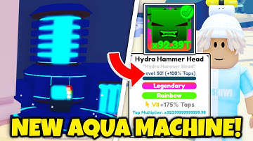 *92T POWER* 🌊 NEW OCEAN WORLD RAINBOW HAMMERHEAD! (Tapping Simulator Roblox)