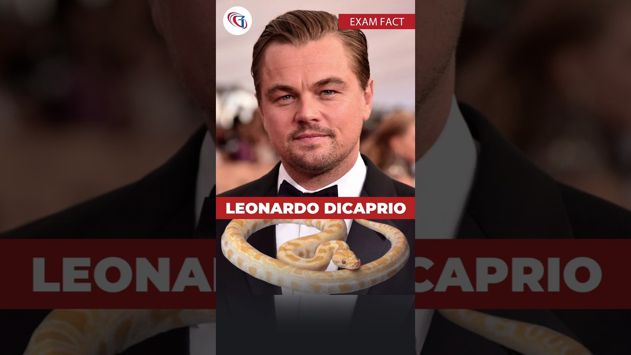 Snake Named After Leonardo DiCaprio | New Snake Species Found In Himalayas #latestnews #shorts #gk