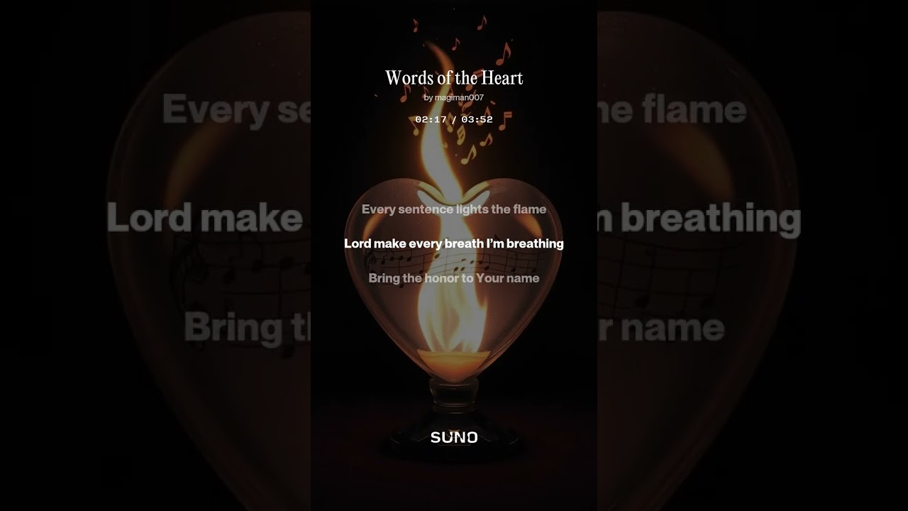 Words of the Heart #ChristianMusic #WorshipMusic #ModernWorship