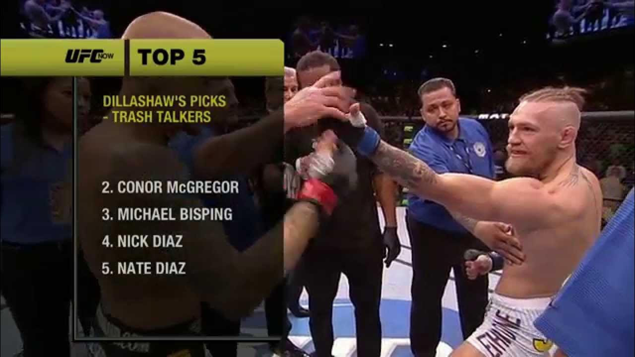 UFC Now Ep. 139 Top 5 UFC Trash Talkers YouTube