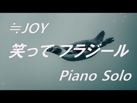 ≒JOY（ニアリーイコールジョイ）「笑ってフラジール」ピアノソロ (フル)