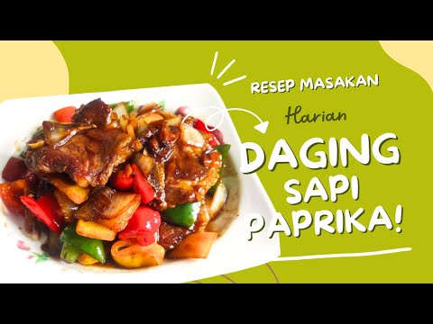 Resepi Daging Paprika