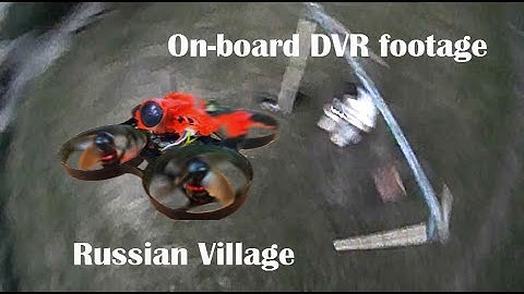 Eachine Trashcan on-board DVR footage