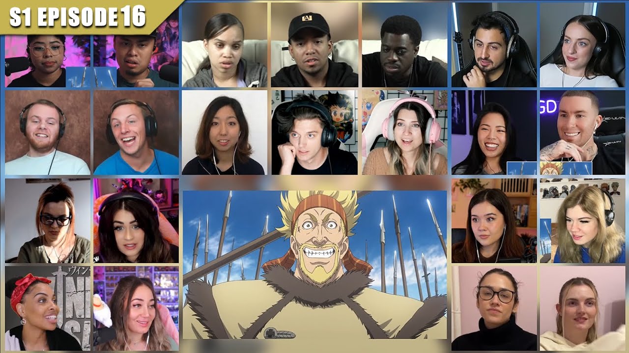 [Full Episode] Vinland Saga Season 1 Episode 16 Reaction Mashup | ヴィンランド・サガ