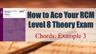 RCM Level 8 Theory - Chords: Example 3