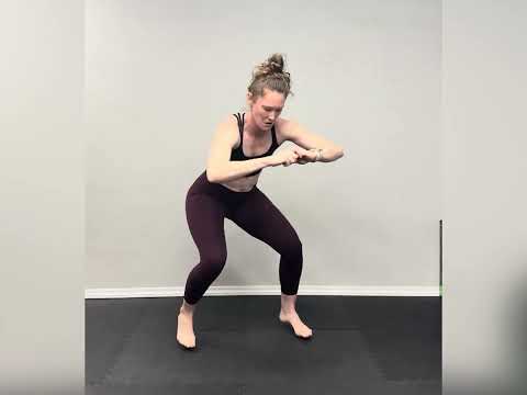Squat hover hops 