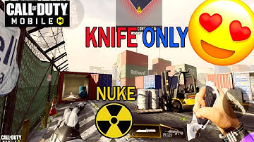 Knife Only Challenge || NUKE || Shipment 24/7 in COD: Mobile