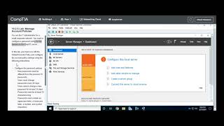 Testout | Network + | 10.2.5 Lab: Manage Account Policies