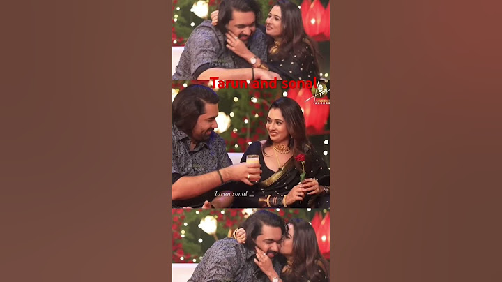 tarun and sonal so cute jodi