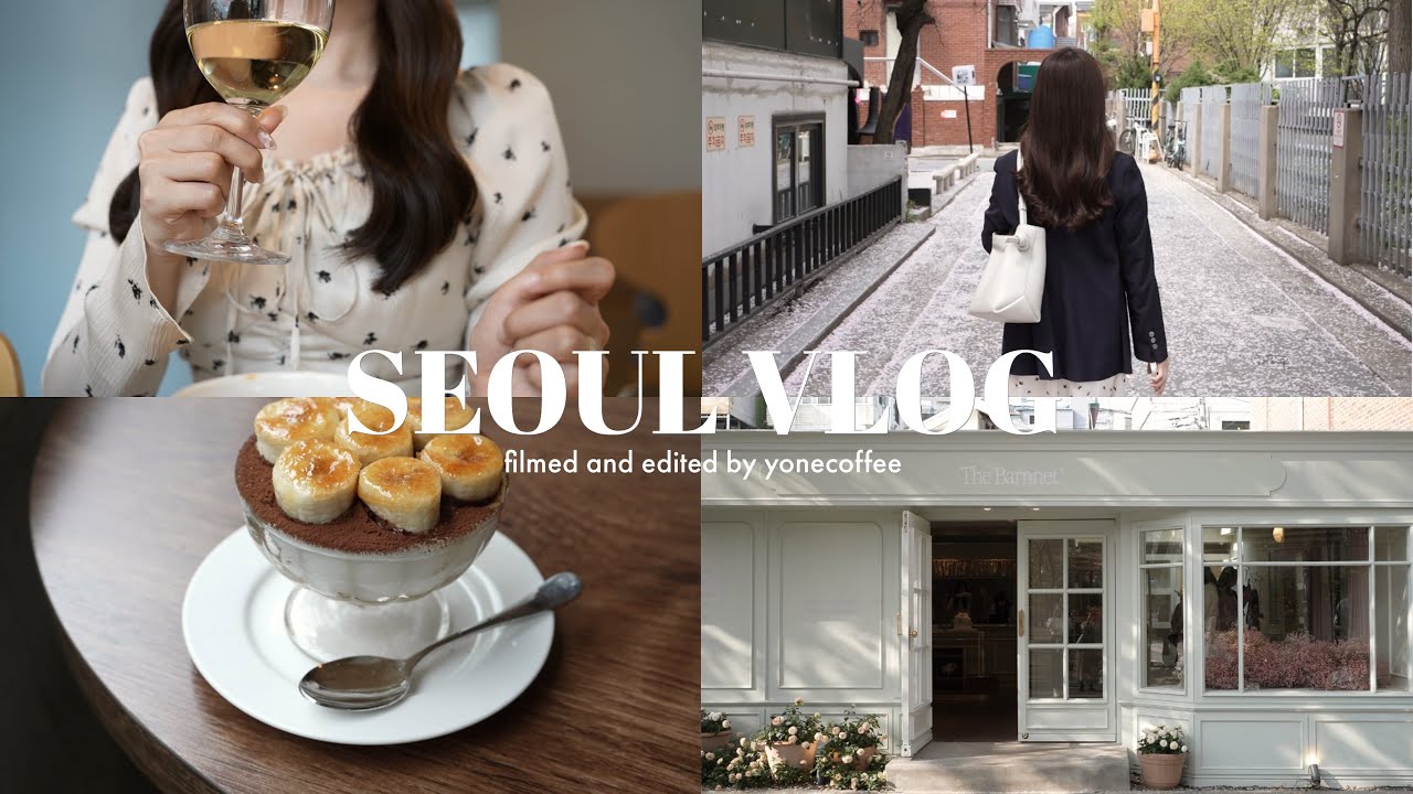 Trip vlog | 3-дневная поездка в Сеул весной🌸 | Экскурсия по последним популярным модным местам