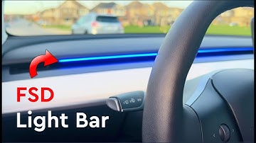 Tesla Light Bar Disappointed Me … So I Made my Own!