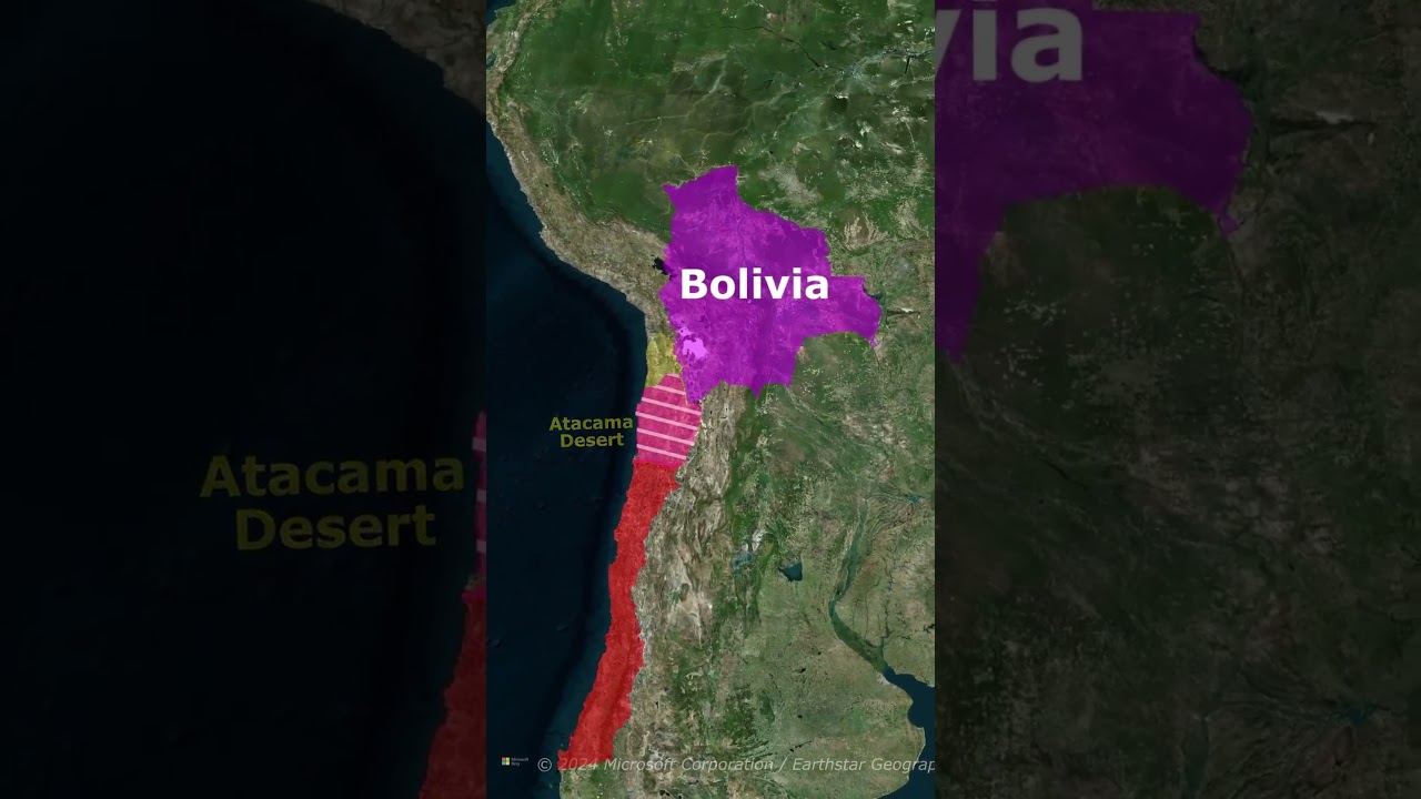 How did Chile Become so Long? #shorts