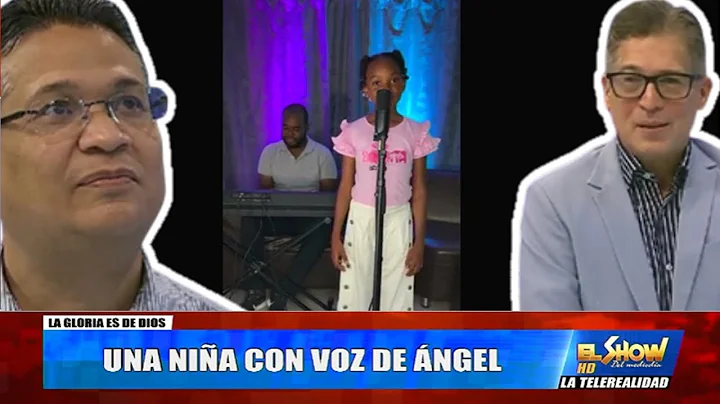 Conmovedor! Nia sorprende  todos con su Voz angeli...
