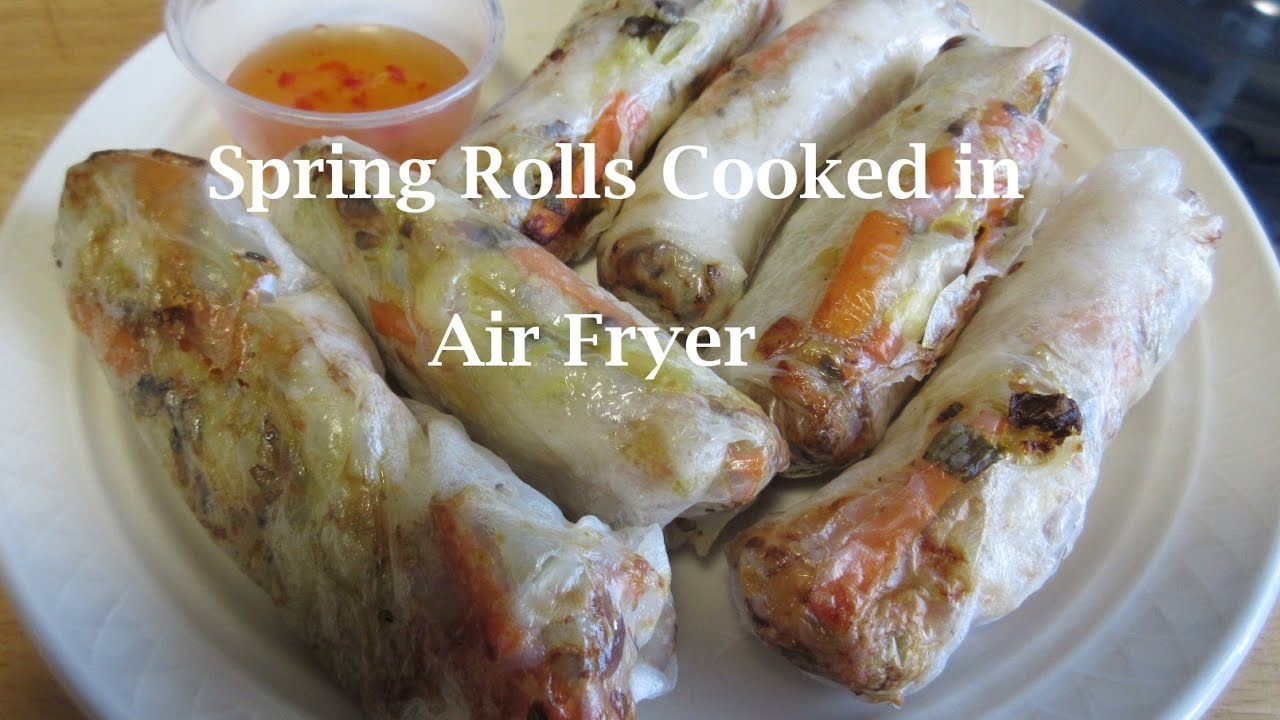 Duo Crisp + Air Fryer – Spring Rolls with Nuoc Cham – Instant Pot