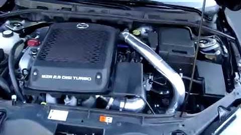 CorkSport Mazdaspeed 3 Ram Air Front Mount Intercooler - Walk Around