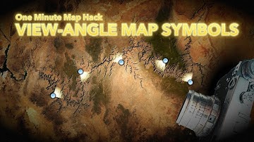 One Minute Map Hack: View-Angle Map Symbols with Smart Rotation