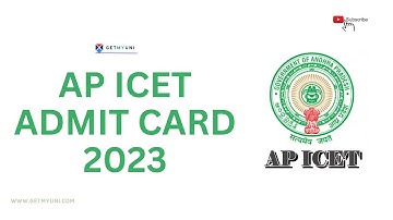 AP ICET 2023 Admit Card Released!| How To Download AP ICET Admit CARD?| GetMyUni #apicet