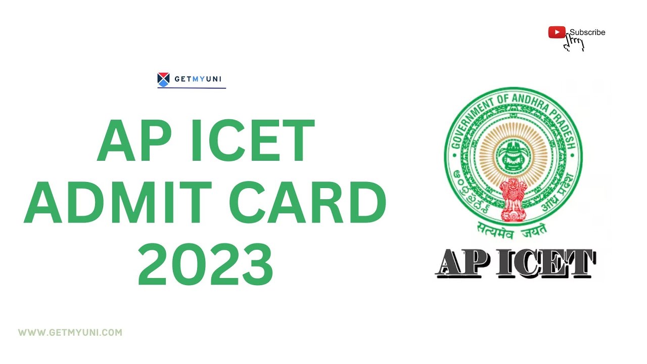 AP ICET 2023 Admit Card Released!| How To Download AP ICET Admit CARD?| GetMyUni 