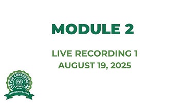 Module 2: Live session1: Data review and data schema (19 08 2025)