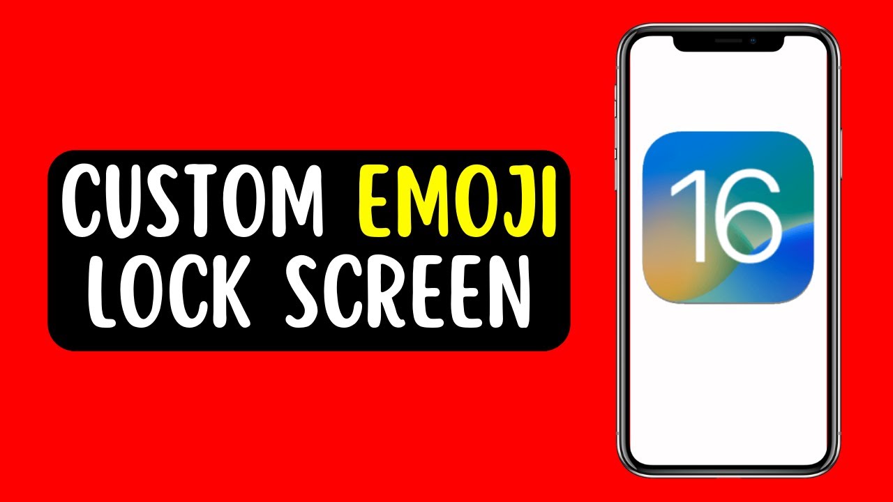 How To Make Custom Emoji Lock Screen