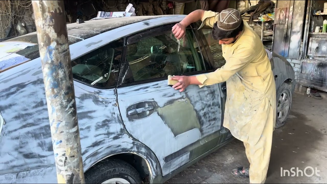 Toyota prius full dant and paint