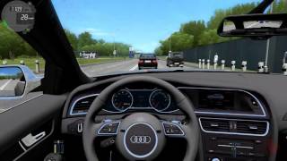 City Car Driving - Audi RS4 Avant screenshot 3