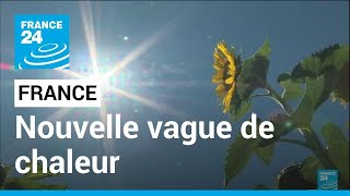 Vague de chaleur en France : l'ensemble de la métropole menacée par la sécheresse • FRANCE 24