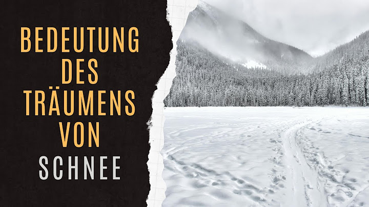 Träume Mit Schnee Erklärt | Erklärung Des Traums Schnee | Bedeutung Von Schnee Im Traum