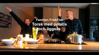 Career Overview FriskFisk Recept - Torsk, potatis & äggsås, 5 stjärnor