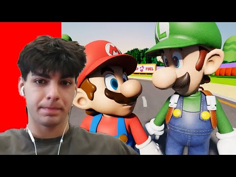 SonicDavid reacts to dumb mario videos..