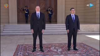 Kyrgyzstan and Azerbaijan National Anthem | Japarov State Visit